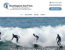 Tablet Screenshot of huntingtonsurfinn.com